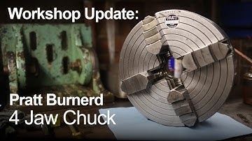 Pratt Burnerd 4 Jaw Chuck