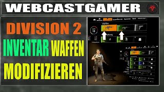 The Division 2 -Inventar & Waffenmodifikation/Deutsch-German screenshot 1