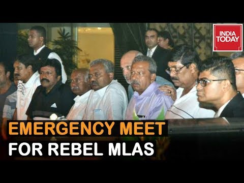 Ghulam Nabi Azad To Hold Emergency Meet With Rebel MLAs In Bengaluru, DK Shivakumar At Mumbai