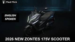 ENGLISH SPOKEN 2026 NEW ZONTES 175 V SCOOTER JUST LAUNCHED FULL SPECIFICATIONS