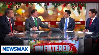 Download Lagu An 'Unfiltered' Christmas roundtable with NEWSMAX's Higbie, Kelly, Schmitt and Finnerty MP3