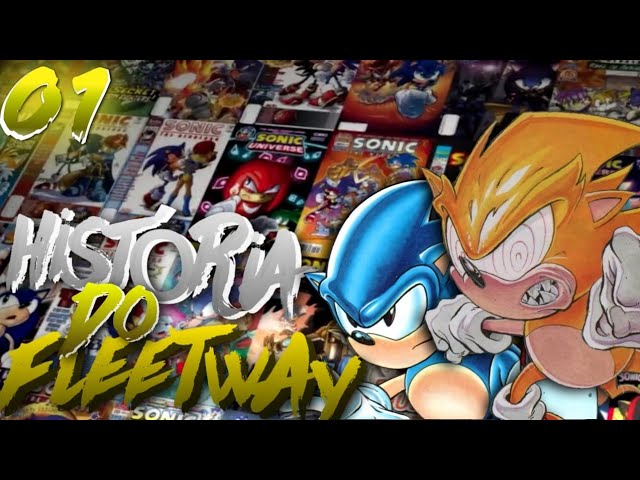 FLEETWAY SONIC SE TORNA AINDA MAIS PODEROSO E DESTRÓI CIDADES! Fleetway  Super Sonic recap parte 2 