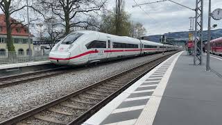 Ausfahrt ICE 4 (Br 412/812), Lindau Reutin