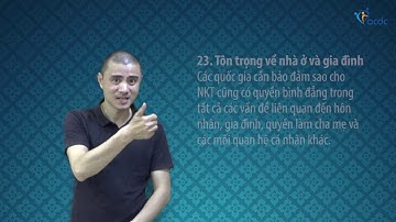 Công ước quốc tế về Quyền của người khuyết tật - Điều 23, Tôn trọng về nhà ở và gia đình