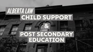 Details Child Support and Post Secondary Education Guide