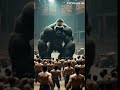 100 men vs 1 gorilla  #avengers #marvel