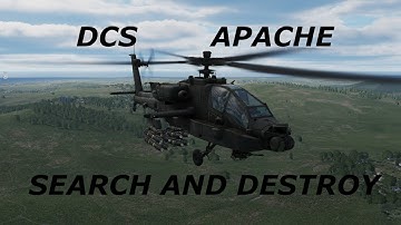 DCS APACHE SEARCH AND DESTROY IN SYRIA