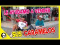 Le ayudamos a vender sus dulces "UNA SORPRESA AL FINAL" |  Pepe el popul...