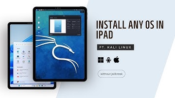 How to install any os on iPad | Run Kali Linux on iPad