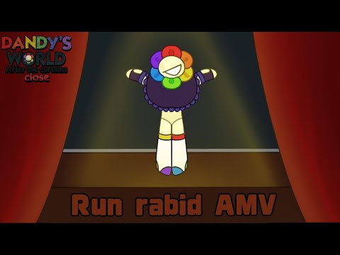 Dandys world after the curtains close || Run rabbit AMV || #dandysworld #au #amv #dandy #runrabbit  