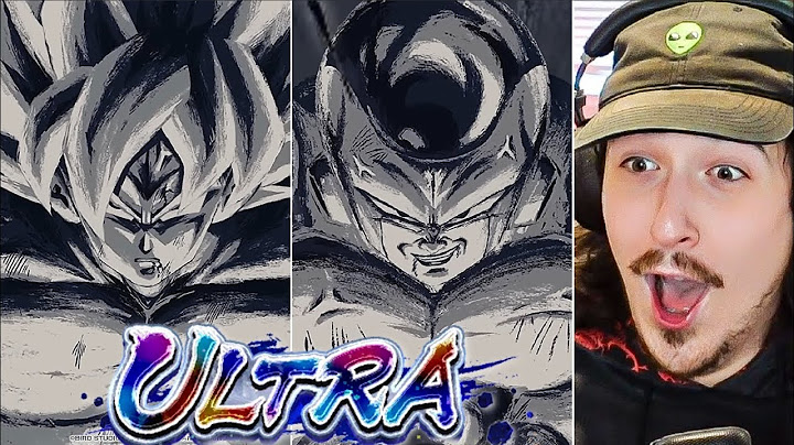 NEW ULTRA SSJ Goku & ULTRA Frieza Reveal REACTION Dragon Ball Legends 7th Anniversary Part 3