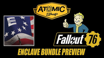 Fallout 76: Atomic shop Enclave bundle preview
