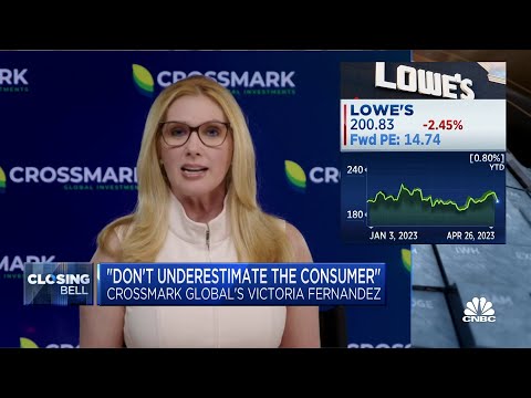 Look at lowe's and tjx as strong consumer staples, says crossmark's victoria fernandez
