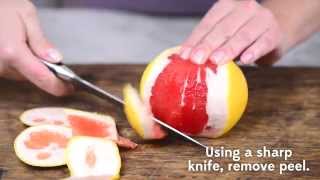 How to Segment Citrus Fruit