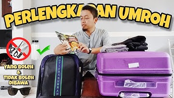 PERLENGKAPAN UMROH PRIA DAN WANITA TERBARU 2025 JANGAN SAMPAI SALAH BAWA #umroh #perlengkapanumroh