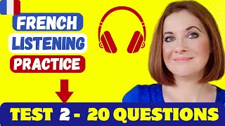 Test Your French Listening Comprehension A1 / A2 Helpful for FRENCH EXAMS such as DELF
