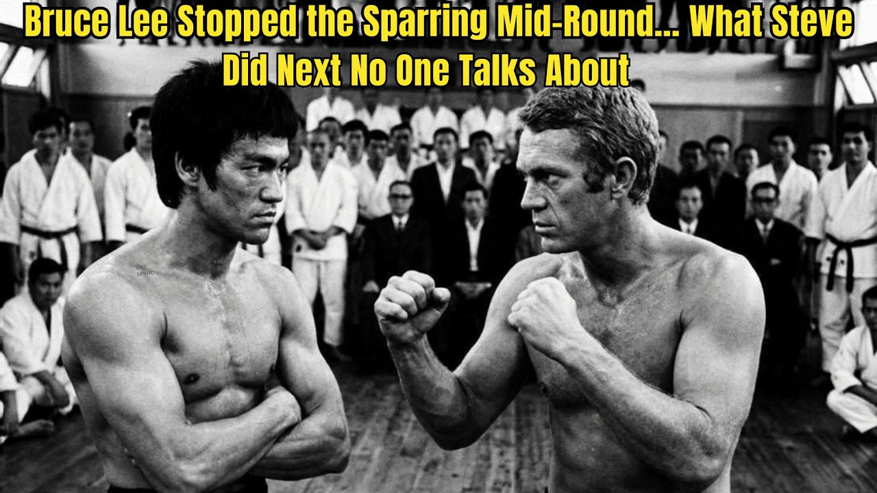 Bruce Lee Stopped the Sparring Mid-Round… What Steve Did Next No One Talks About