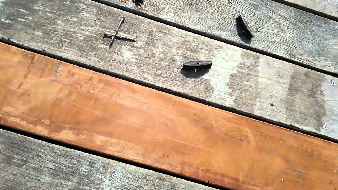 Boat Dock Plank Repairs Part 3 YouTube