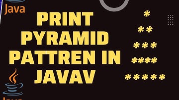 java program print a pyramid pattern in java