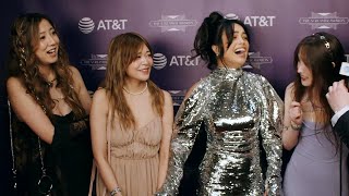 Fuslie, Miyoung, TinaKitten & Valkyrae Interview & Outfits | Streamers Award 2024