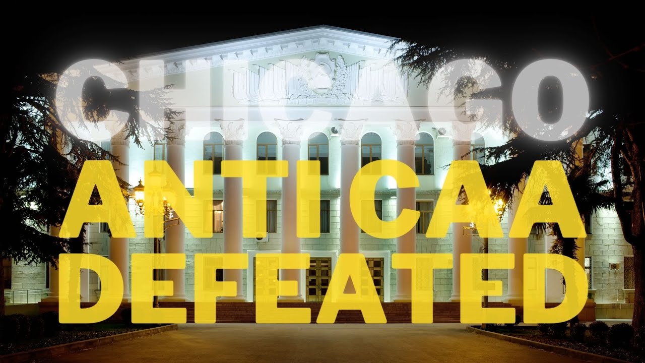 The CAIR sponsored Anti CAA resolution in the Chicago City Council has failed