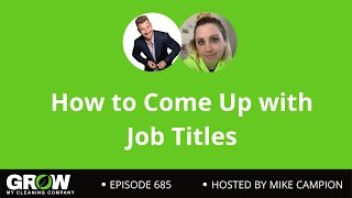 How to Come Up with Job Titles