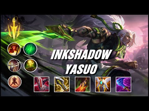 Yasuo Ranked Montage #4 - INKSHADOW YASUO NEW SKIN MONTAGE - League Of Legends Best Yasuo Plays 2023