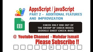 CHECK BOX - CHECK ONLY ONE BOX  FROM GROUP OF BOXES - PART 2