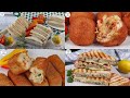 5 Unique & Easy Bread Snacks Iftar Special By Cooking With Passion, Bread Balls / Sticks / Rolls