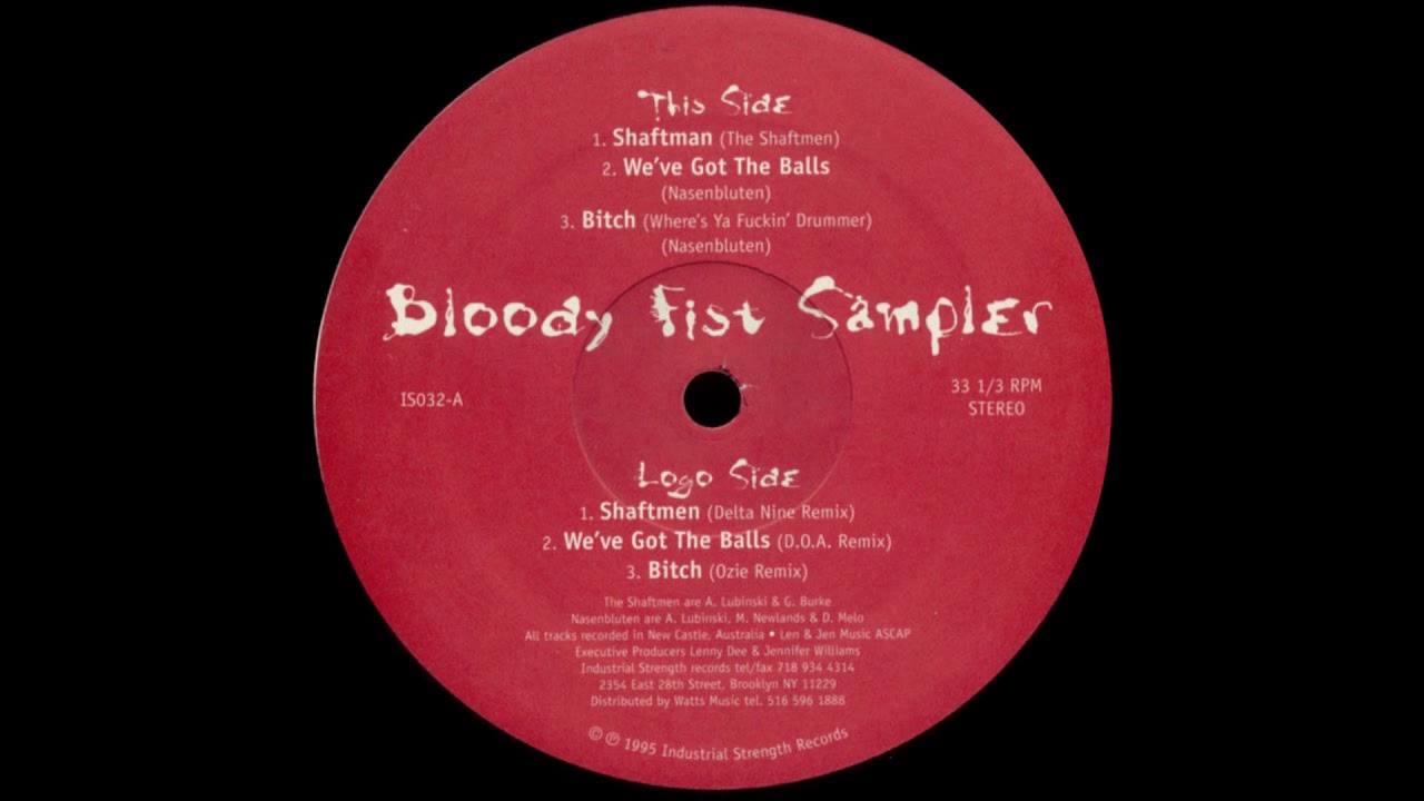 Nasenbluten - Bitch (Where's Ya Fuckin' Drummer) - IS032