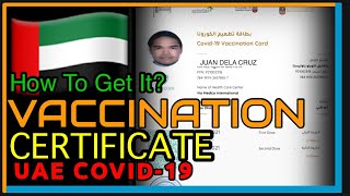HOW TO GET COVID-19 VACCINATION CERTIFICATE IN UAE THROUGH AL HOSN APP | VIDEO TUTORIAL screenshot 3