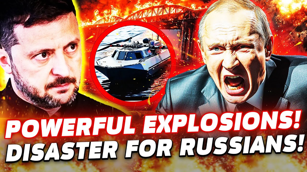 ⚡️MOST POWERFUL ATTACK! CRIMEA DEVASTATED! THE CRIMEAN BRIDGE WAS BLOWN APART! | UKRAINE TODAY
