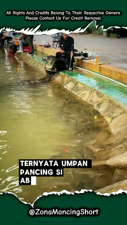 Langsung strike dua ikan sekaligus #fishing #mancing