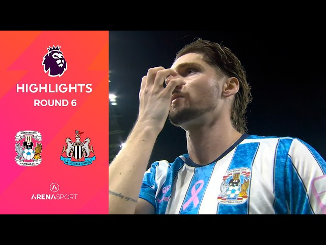 Coventry City - Newcastle United 4:1 | PREMIER LEAGUE (6. kolo) | 12. oktobar 2026.