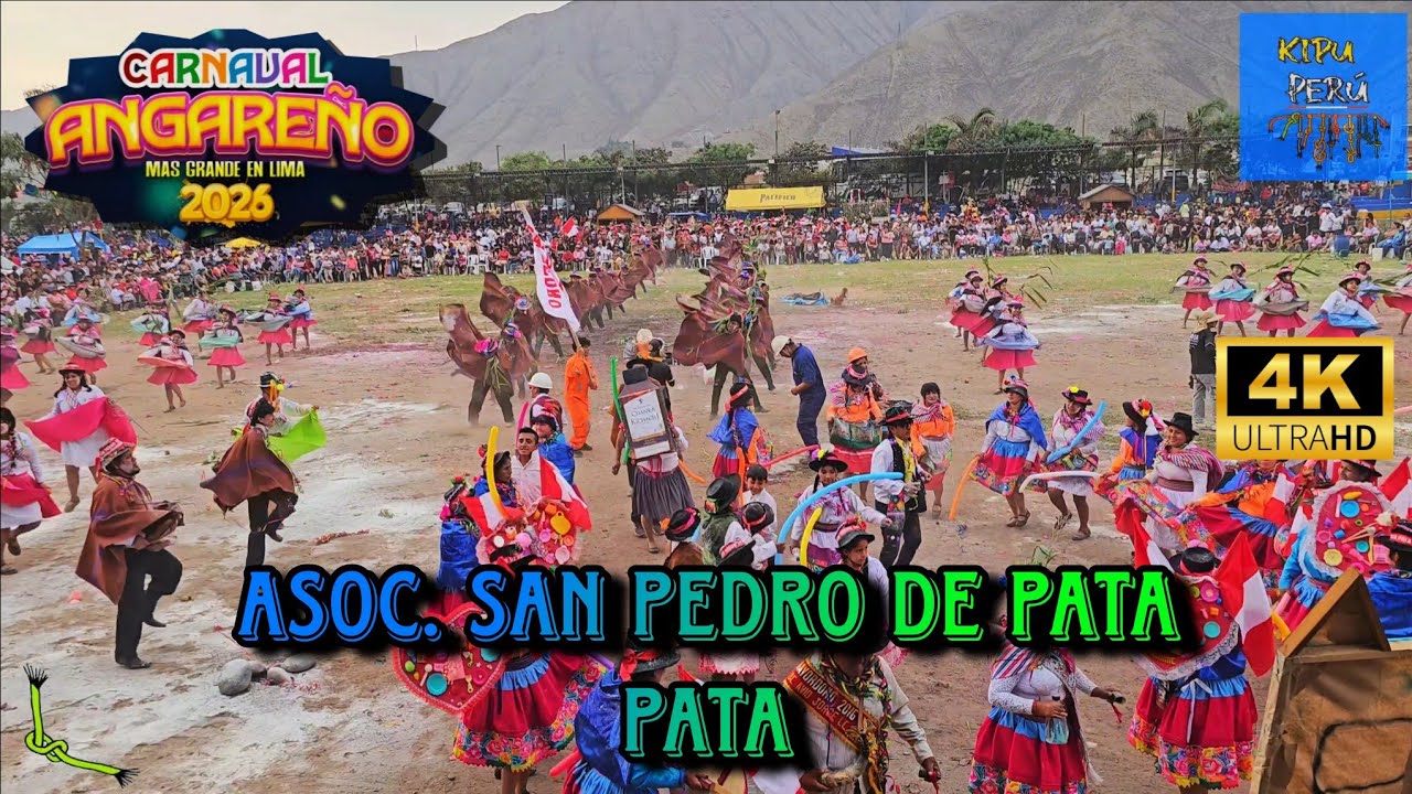 Asociacion San Pedro de Pata Pata / Huancavelica ( Carnaval Angareño 2026 - Fidpa )