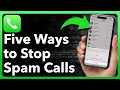 5 Top 5 Easy Ways to Block Spam Calls on Your iPhone π±