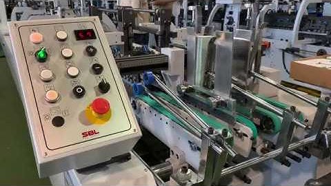 TS-550WL  High Speed Folding and Gluing Machine