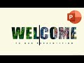Create a Professional PowerPoint Welcome Slide Step-by-Step