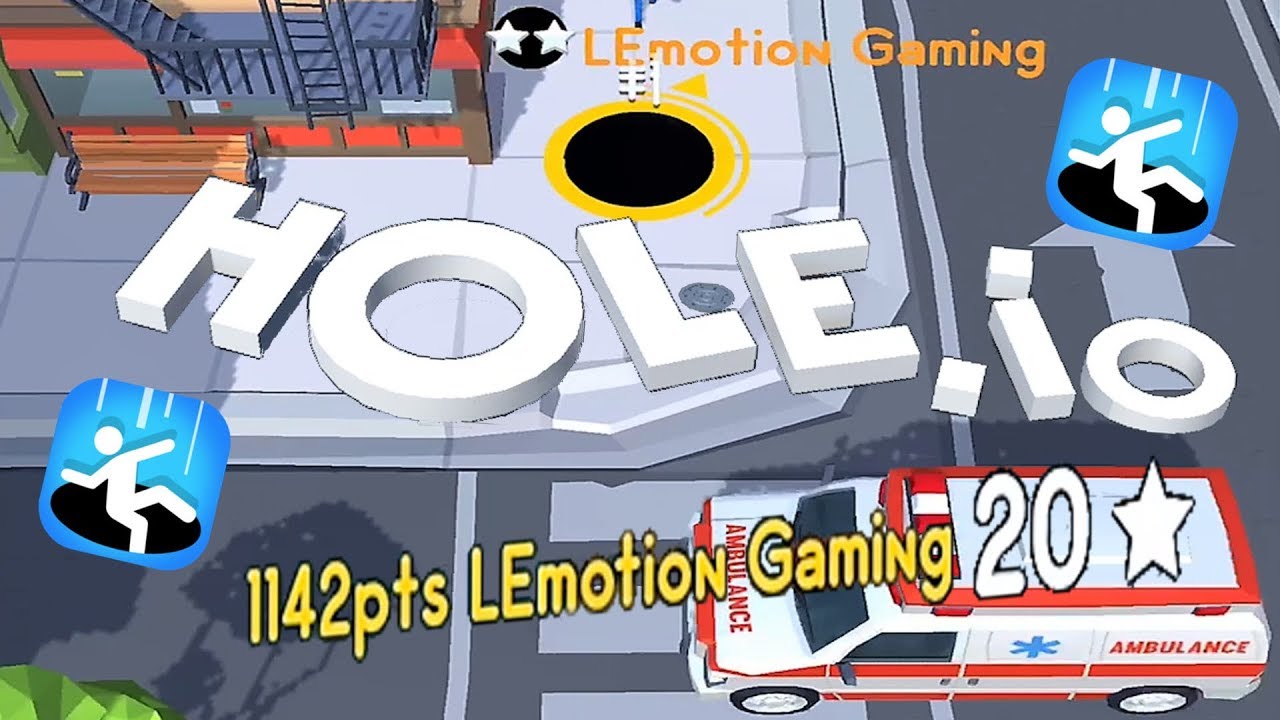 Hole.io Gameplay | How To Win With Score Over 1000