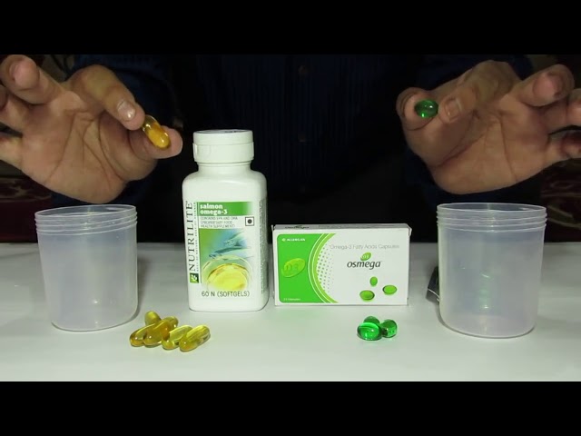 Salmon Omega 3 Nutriite Demonstration | Healthy Supplements Video