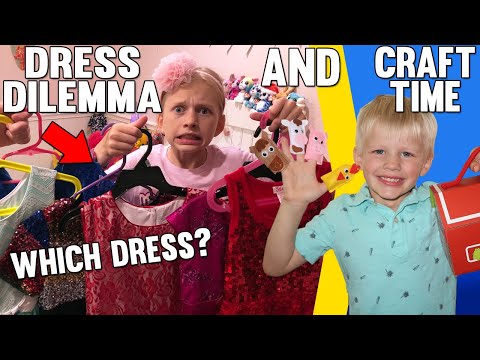 Alyssa's Dress Dilemma, Cute DIY Barn & Voice Recital || Mommy Monday