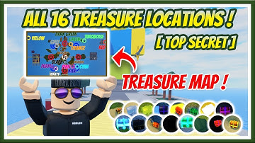 ALL 16 Secret Treasure Locations! - Noob Army Tycoon (Roblox)