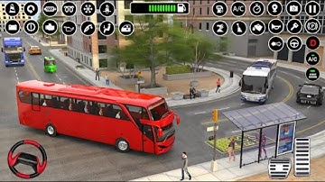 Modern Public Bus Simulator Gameplay Part 10- Harini Game Android Gameplay
