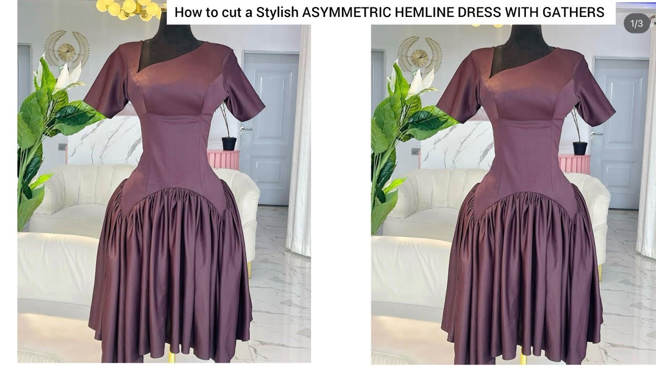 how to cut asymmetrical dress LEWIS ASYMMETRIC CUT-OUT MAXI DRESS | CULT MIA