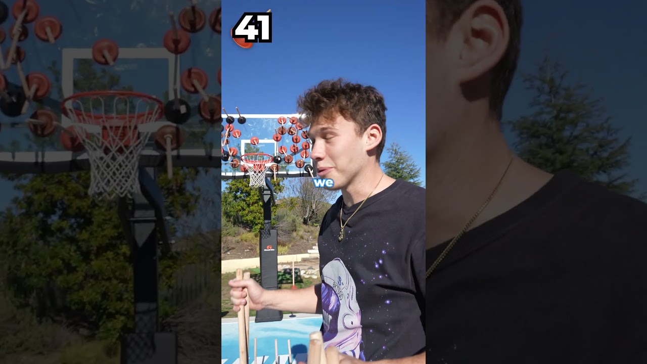 How Many Plungers Can We Stick to the Backboard?