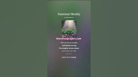 Functional Morality 2 Short (AI Song) by #Suno lyrics by Meta Llama 3.2 AI Artificial Intelligence