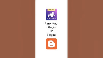 How To Use RankMath Plugin On Blogger | SEO plugin on Blogger #seo #blogger #shorts