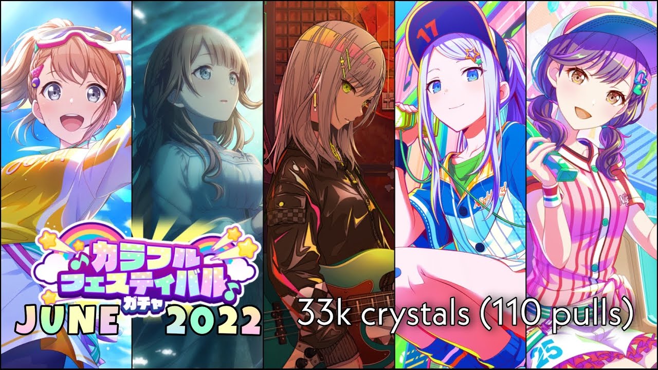 プロセカ • project sekai] colorful festival gacha! (june 2022