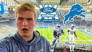 3rd Down Town! Stadium Vlog #8- Detroit Lions | Ford Field