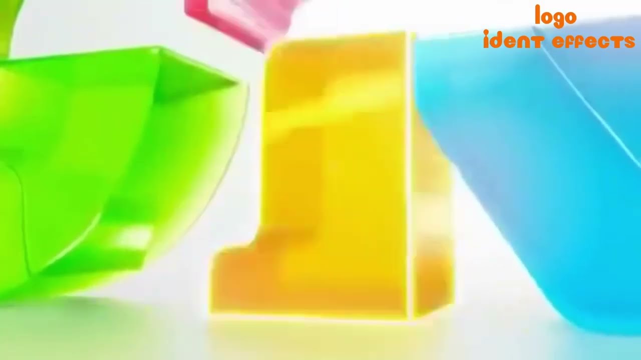 Nick.com Colourful Logo Ident Effects